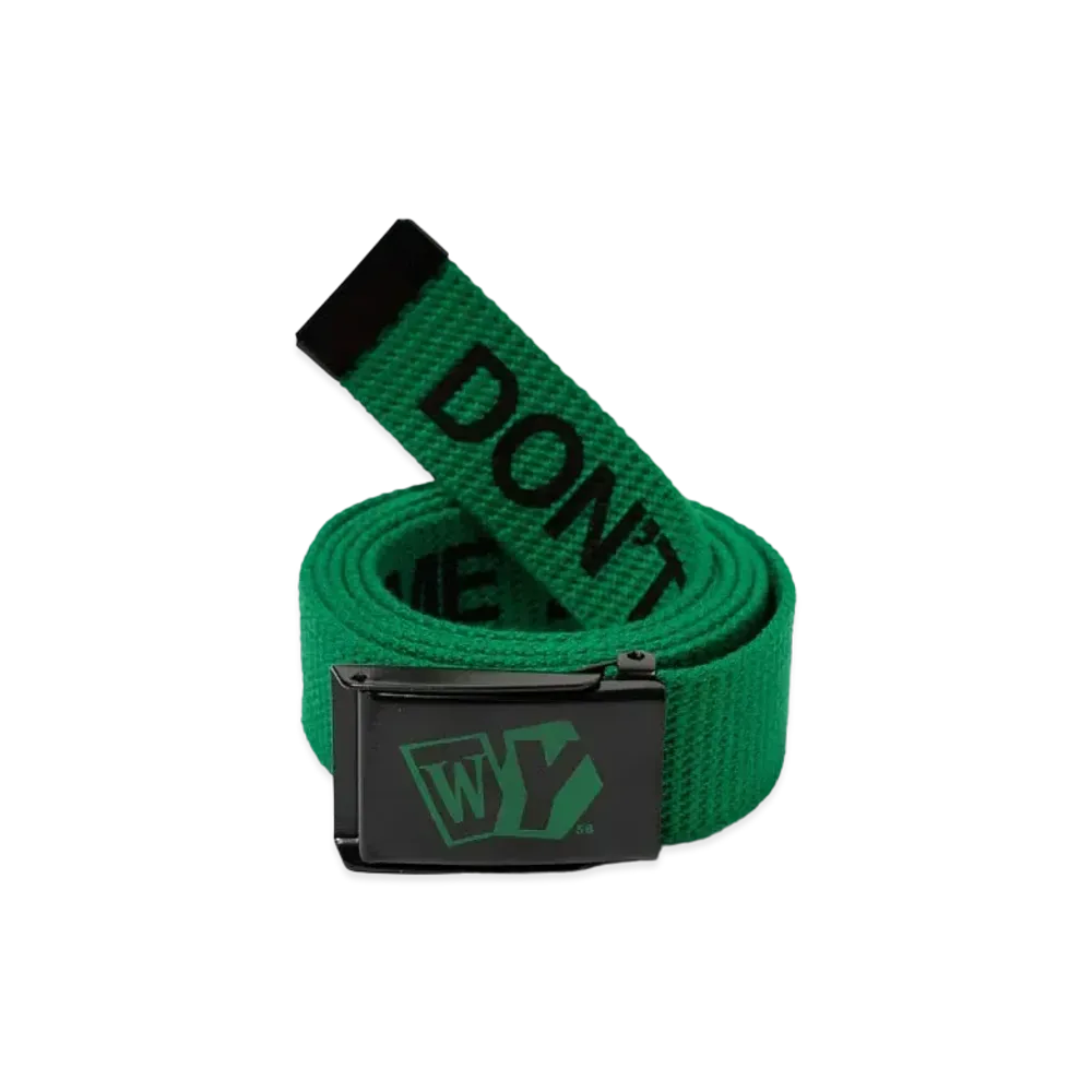 Wasted Youth Web Belt "Green" / VERDY