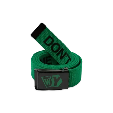 Wasted Youth Web Belt "Green" / VERDY