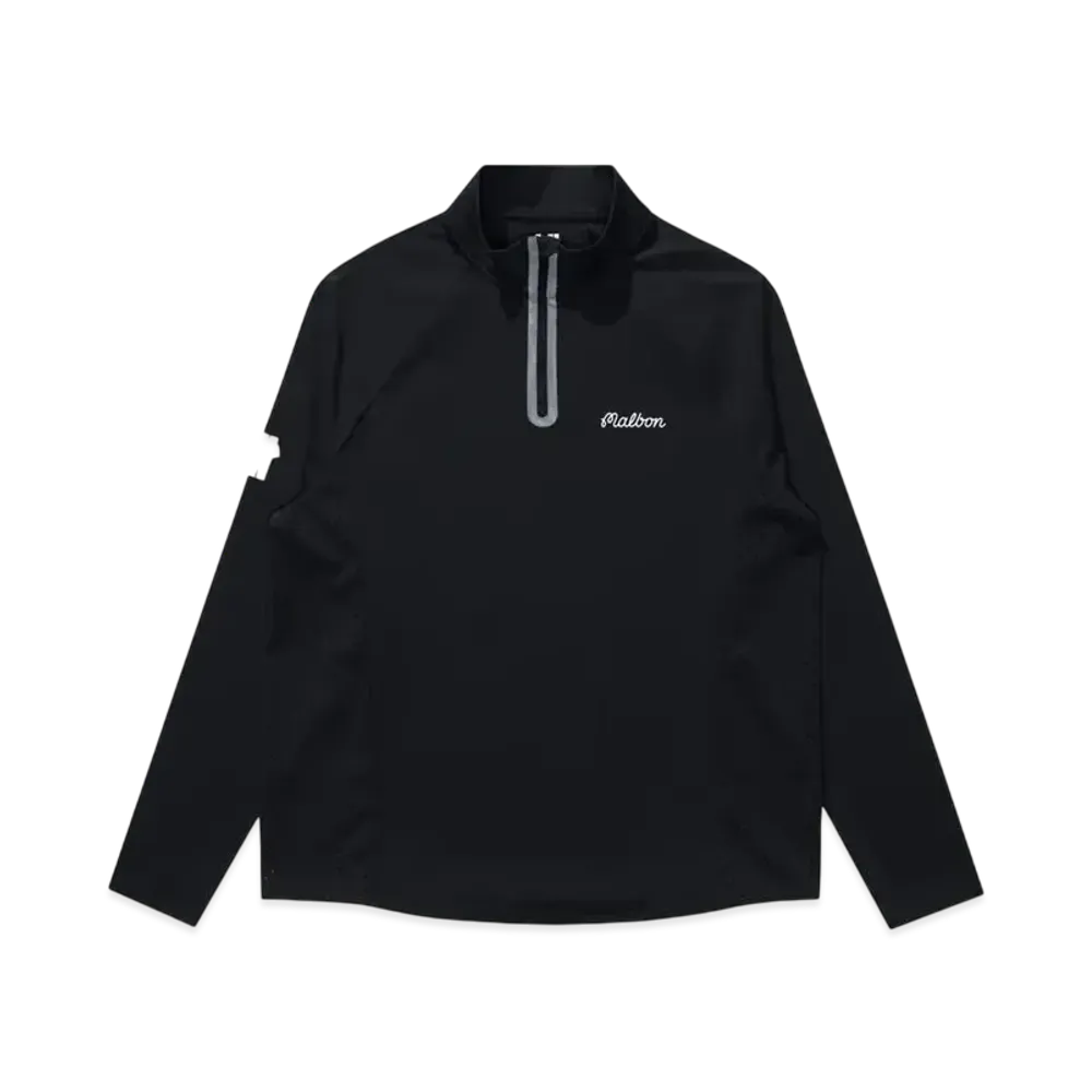 UNDEFEATED x Malbon Performance Raglan 1/4 Zip "Black"