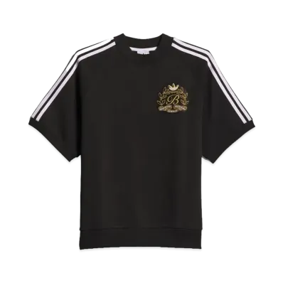 adidas x Blondey Mccoy A.B Short Sleeve Crew Neck Sweatshirt "Black/White"