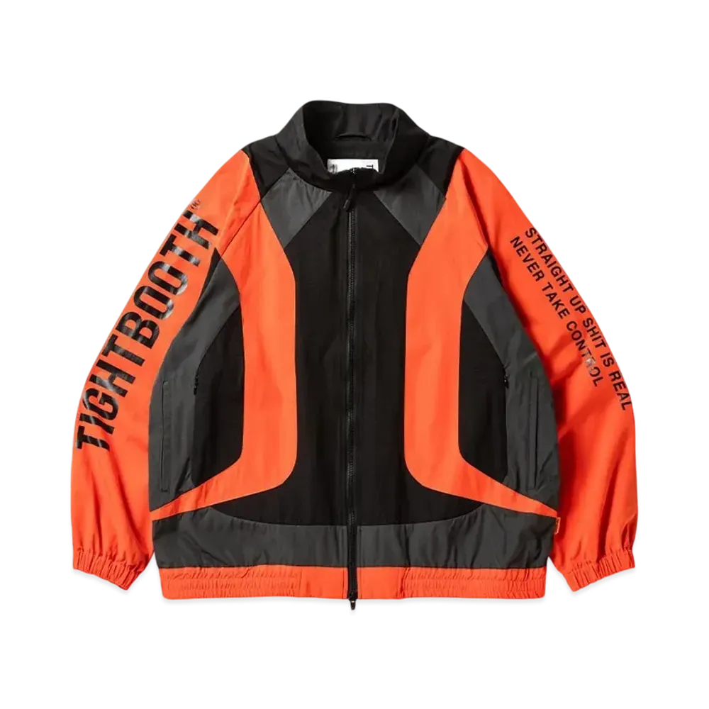 TIGHTBOOTH Racing Track Jacket "Black/Orange"