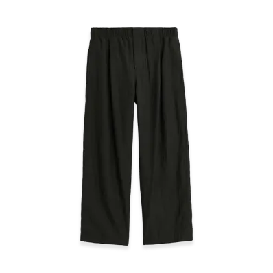 OUR LEGACY Leisure Trouser "Soot Black Techflax"