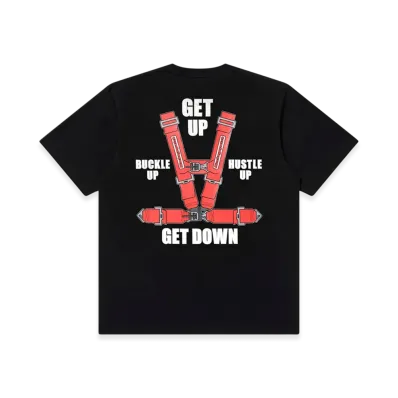 BlackEyePatch Buckle Hustle Tee "Black"