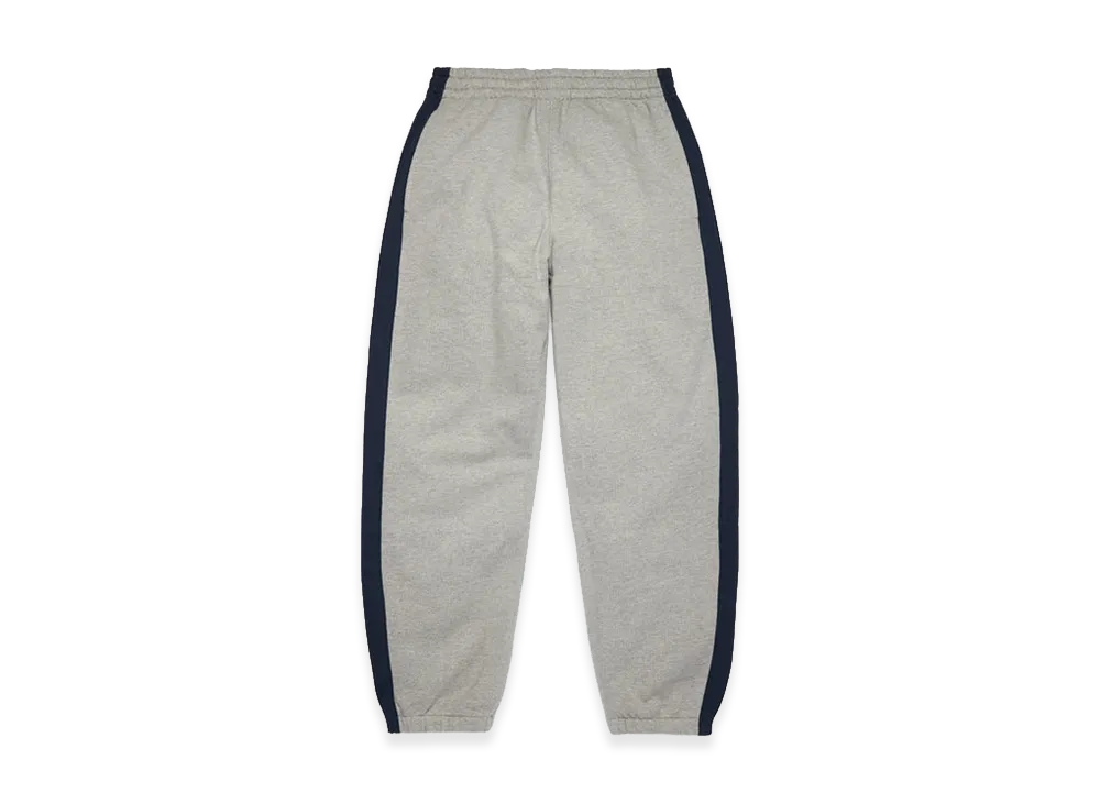 DENIM TEARS DT Stripe Open Hem Sweatpant "Grey"