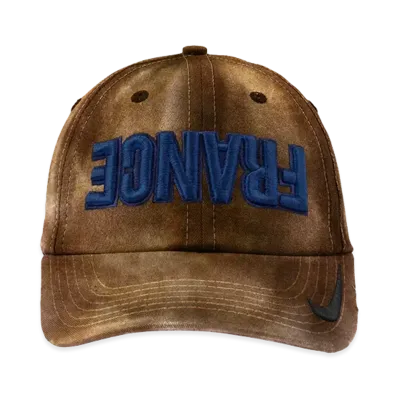 Travis Scott Cactus Jack x Nike France Distressed Total 90 Hat "Brown"