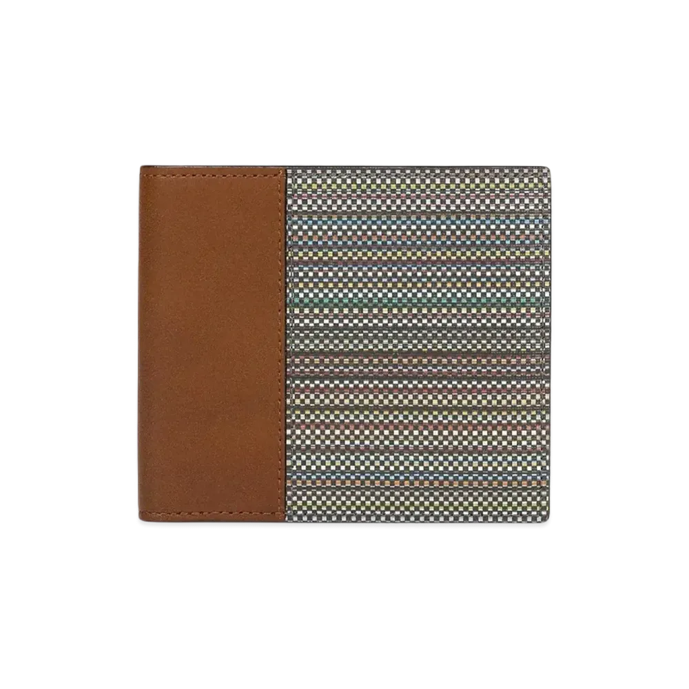 Paul Smith Coated Canvas Bifold Wallet "Multi"