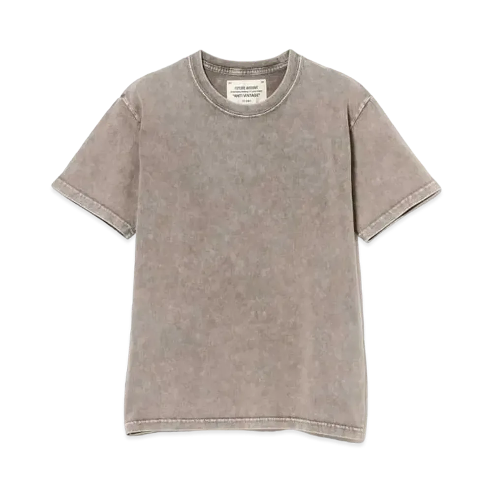 BEAMS FUTURE ARCHIVE Chemical Washed T-Shirts "Grey"