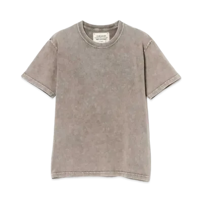 BEAMS FUTURE ARCHIVE Chemical Washed T-Shirts "Grey"