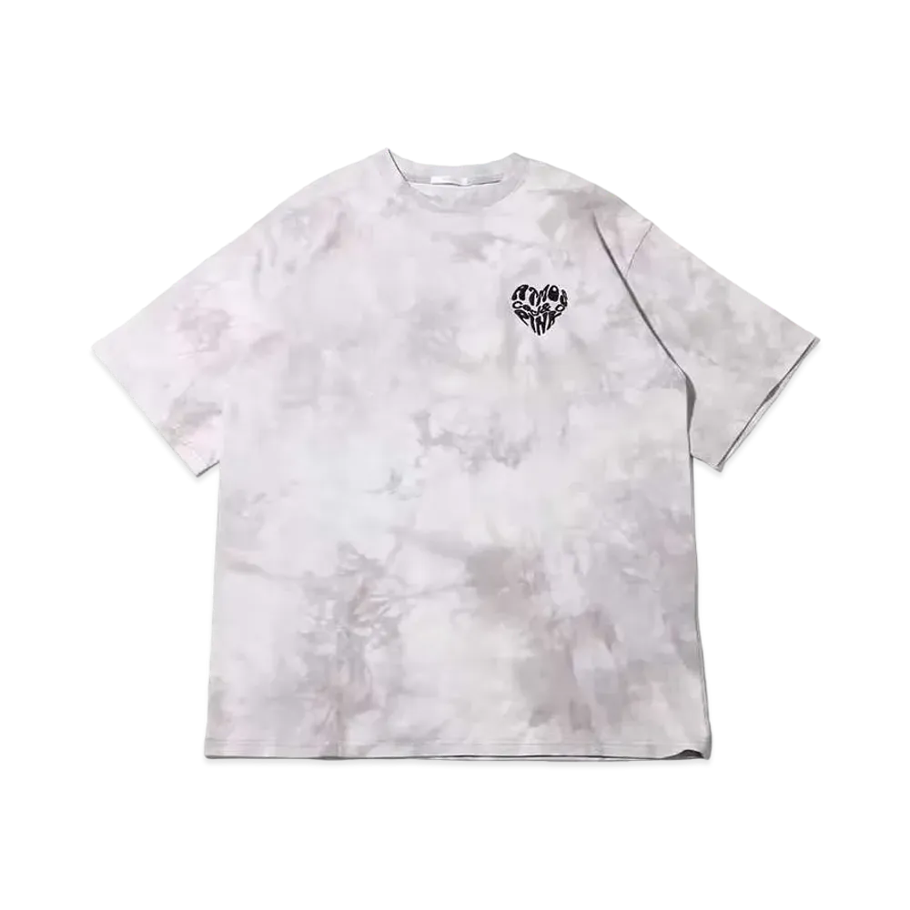 atmos pink Heart Logo Embroidery Big T "Gray"
