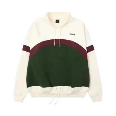 HUF Fall 24 Continual Mock Fleece "Linen"
