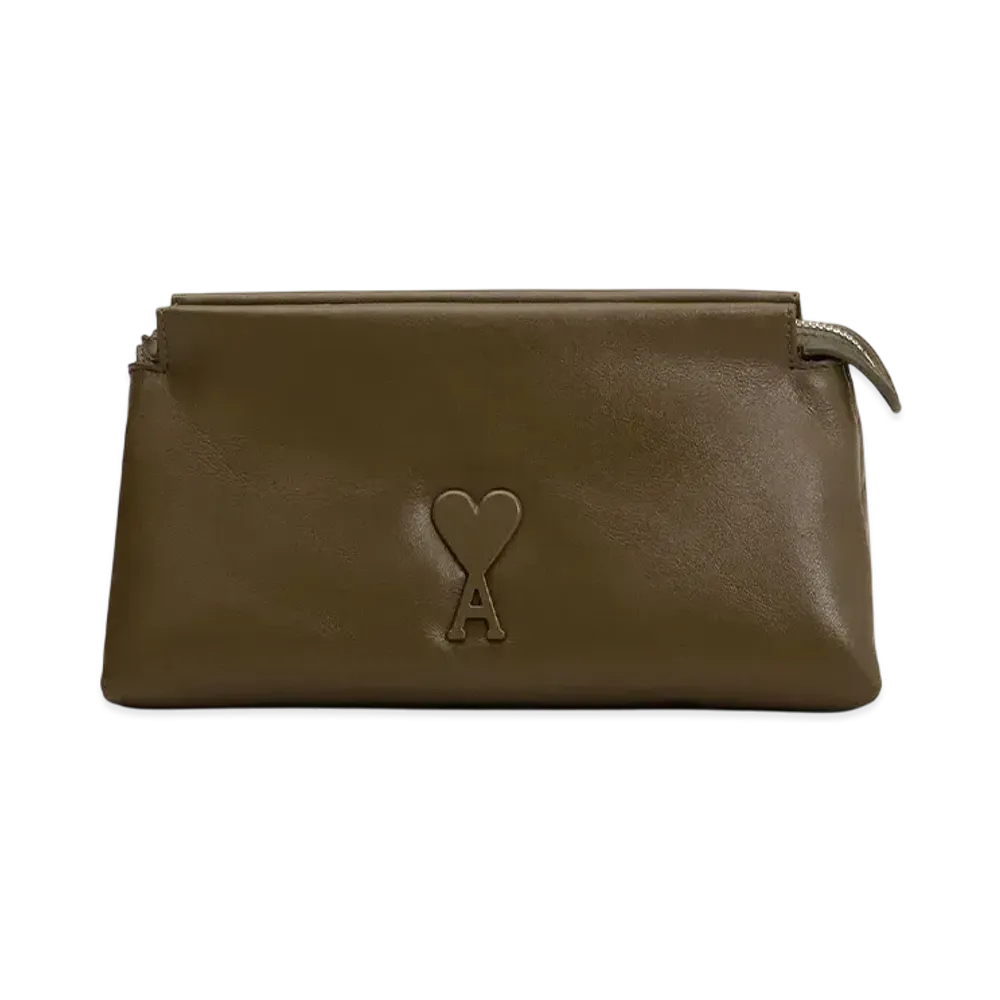 AMI PARIS Vourevous Pouch "Khaki"