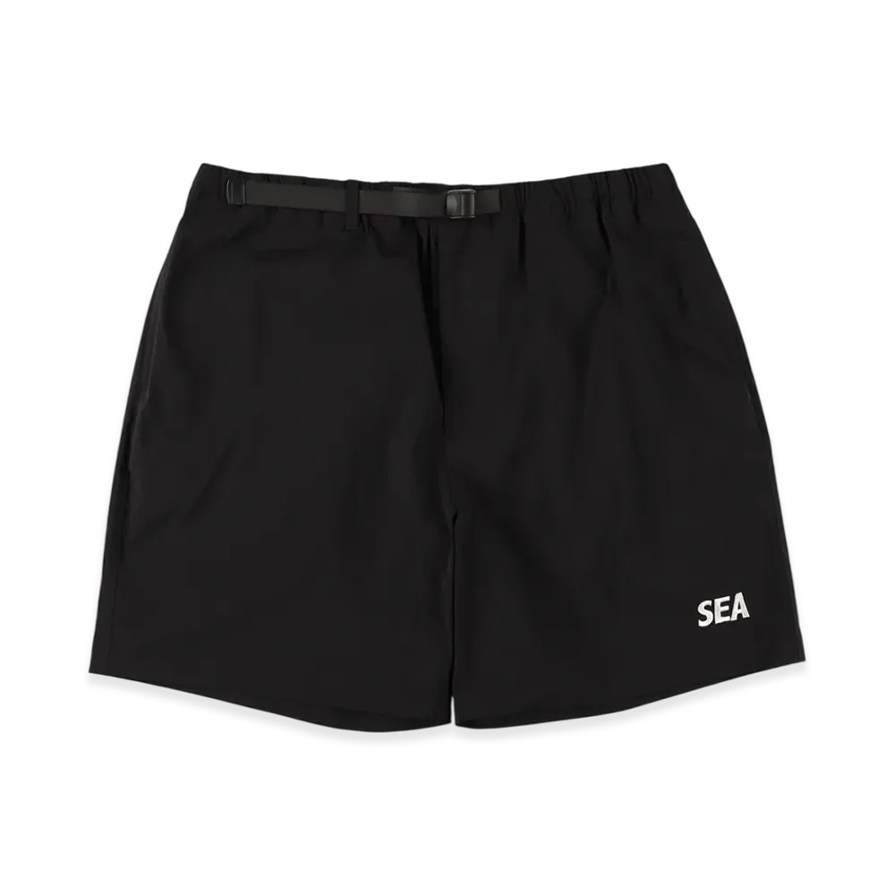 WIND AND SEA Stretch Nylon Shorts "Black"