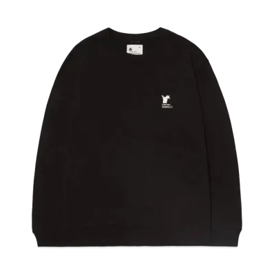 FRAGMENT x POKEMON THUNDERBOLT PROJECT PIKACHU SWEAT SHIRTS "Black"