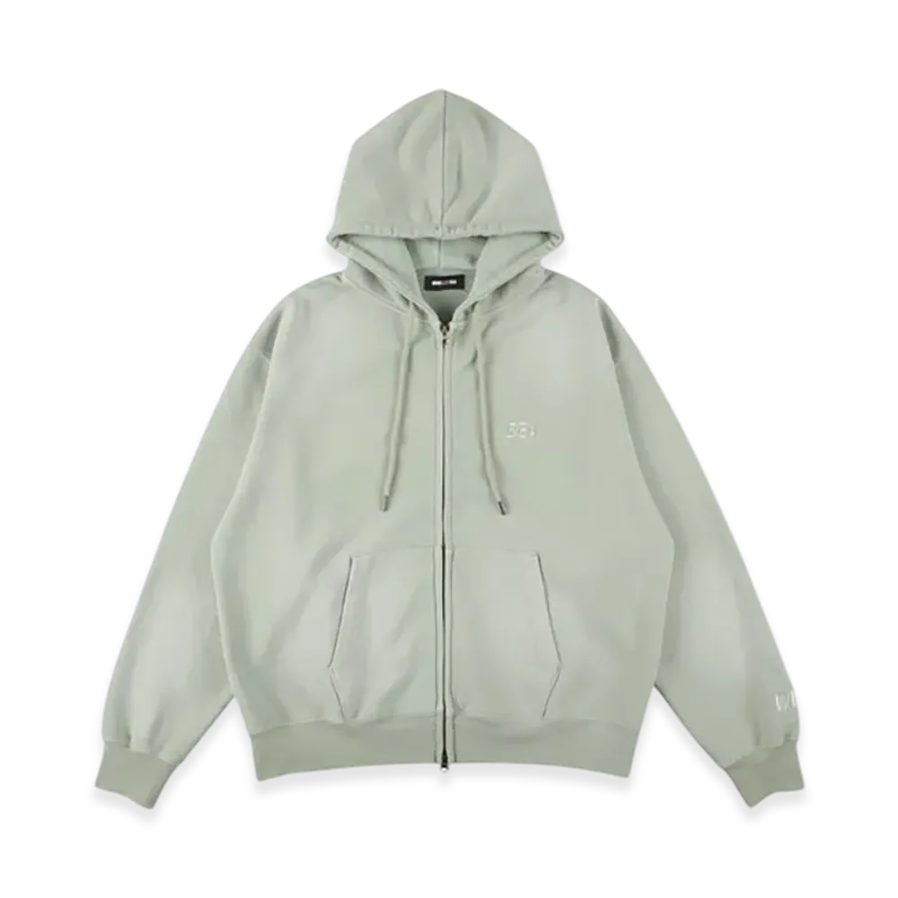 WIND AND SEA Sulfur Dyeing Logo Zip Sweatshirt "Mint"