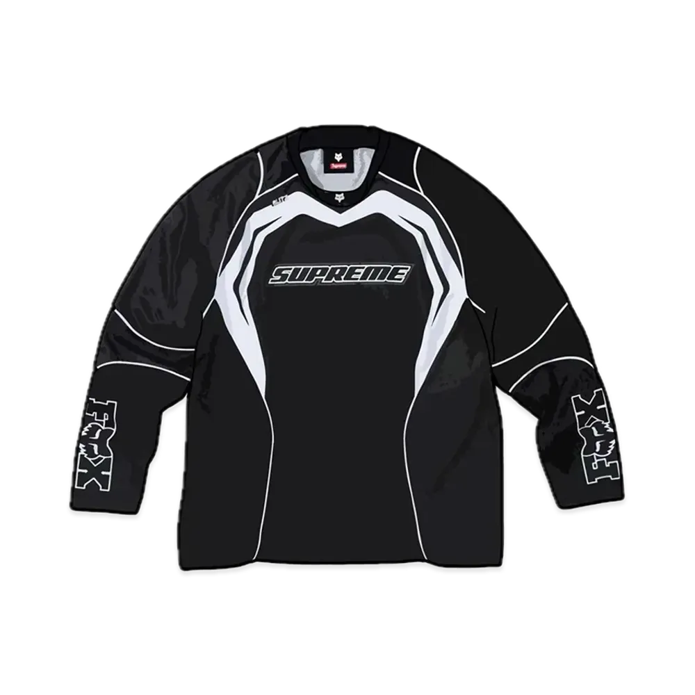 Supreme x Fox Racing Jersey "Black"