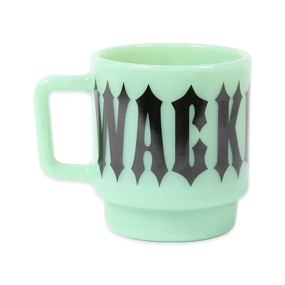 WACKO MARIA Milk Glass Mug "Green"