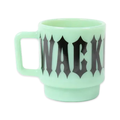 WACKO MARIA Milk Glass Mug "Green"