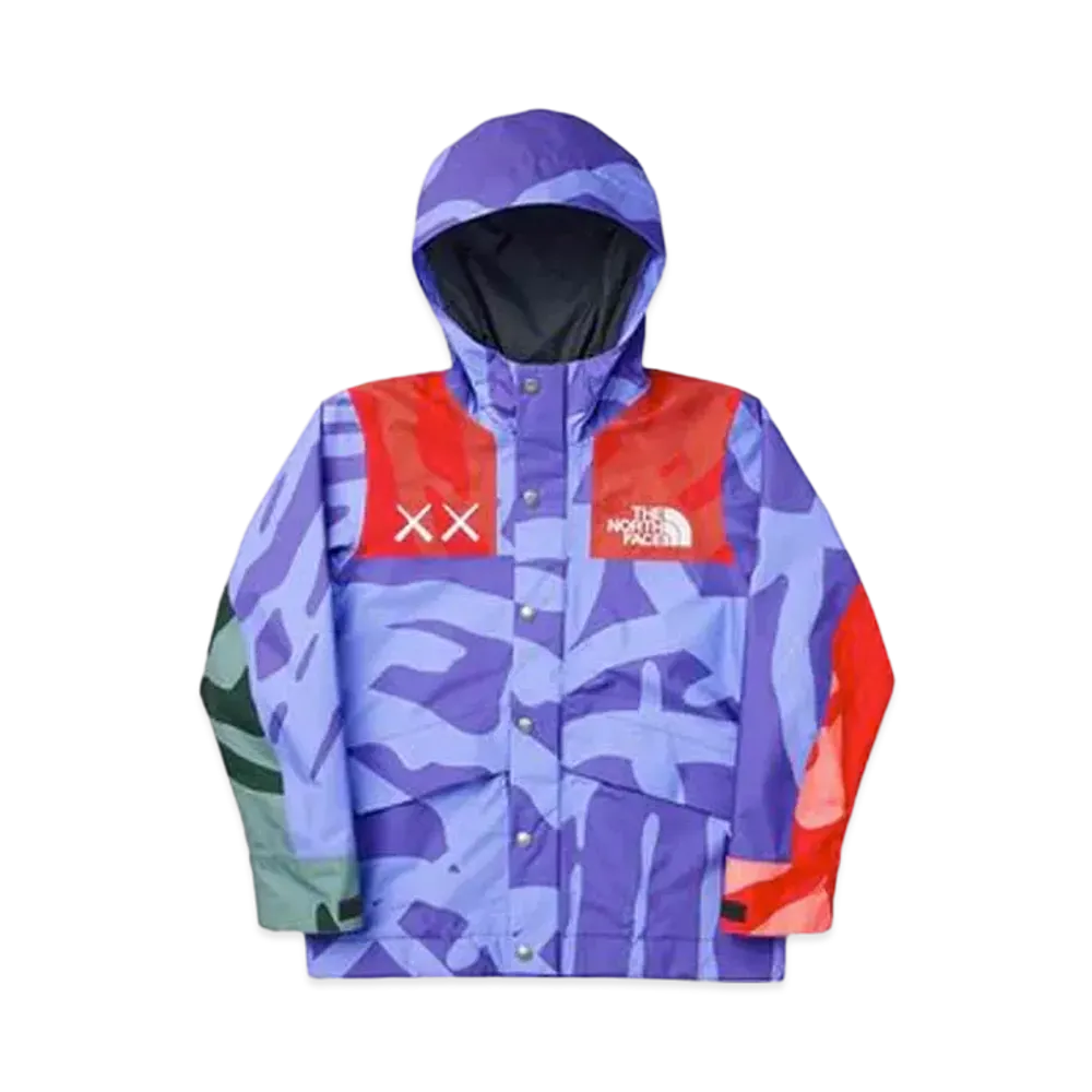The North Face Kaws Youth Parka Jacket "Purple Red"