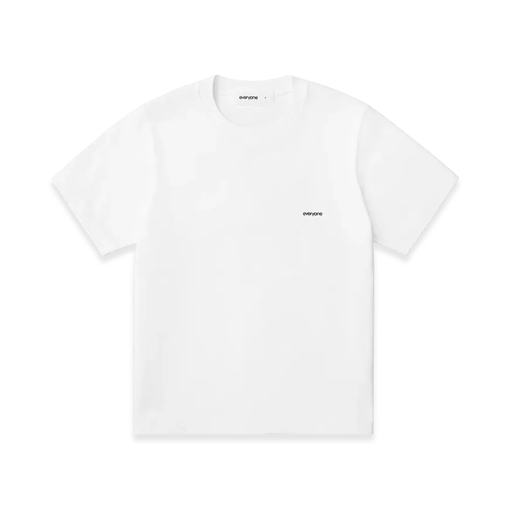 everyone Original Logo American Cotton Tee Petit "White"