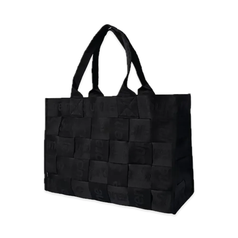 Supreme Woven Large Tote (23SS) "Black"