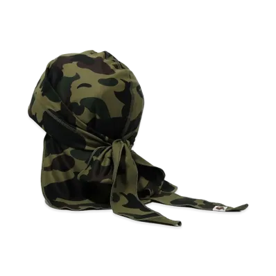 A BATHING APE Du-Rag "Green"