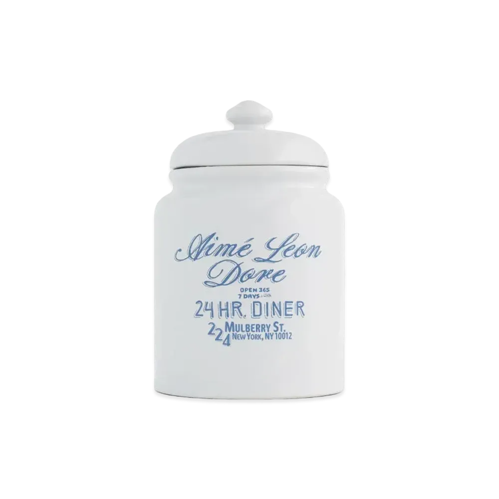 Aime Leon Dore Diner Treat Jar "White"
