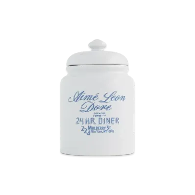 Aime Leon Dore Diner Treat Jar "White"