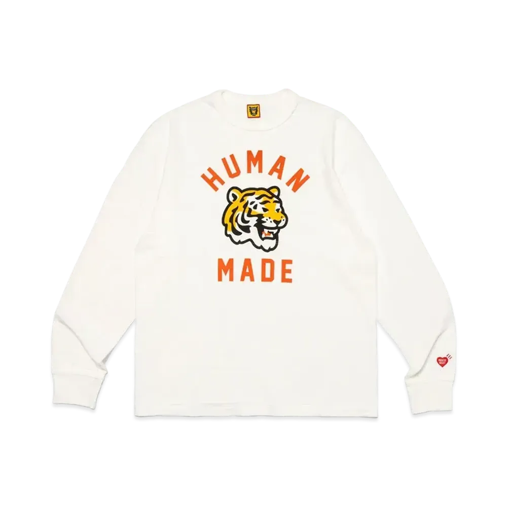HUMAN MADE Graphic L/S T-Shirt "White"