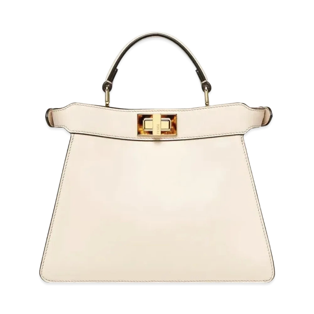 FENDI Peekaboo Iseeu Small Leather Bag "Powder Pink"