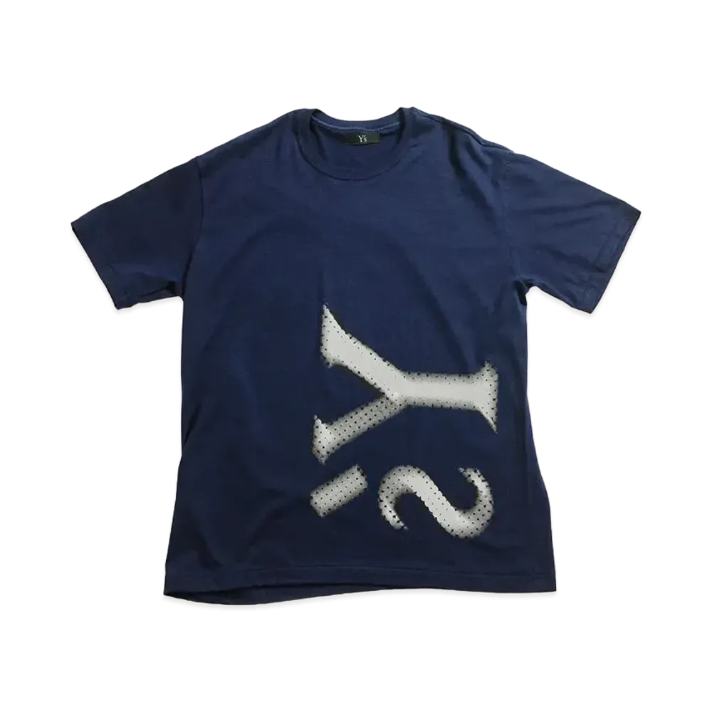 Yohji Yamamoto Y's -ONLINE EXCLUSIVE- Y's LOGO T-SHIRT "Navy"