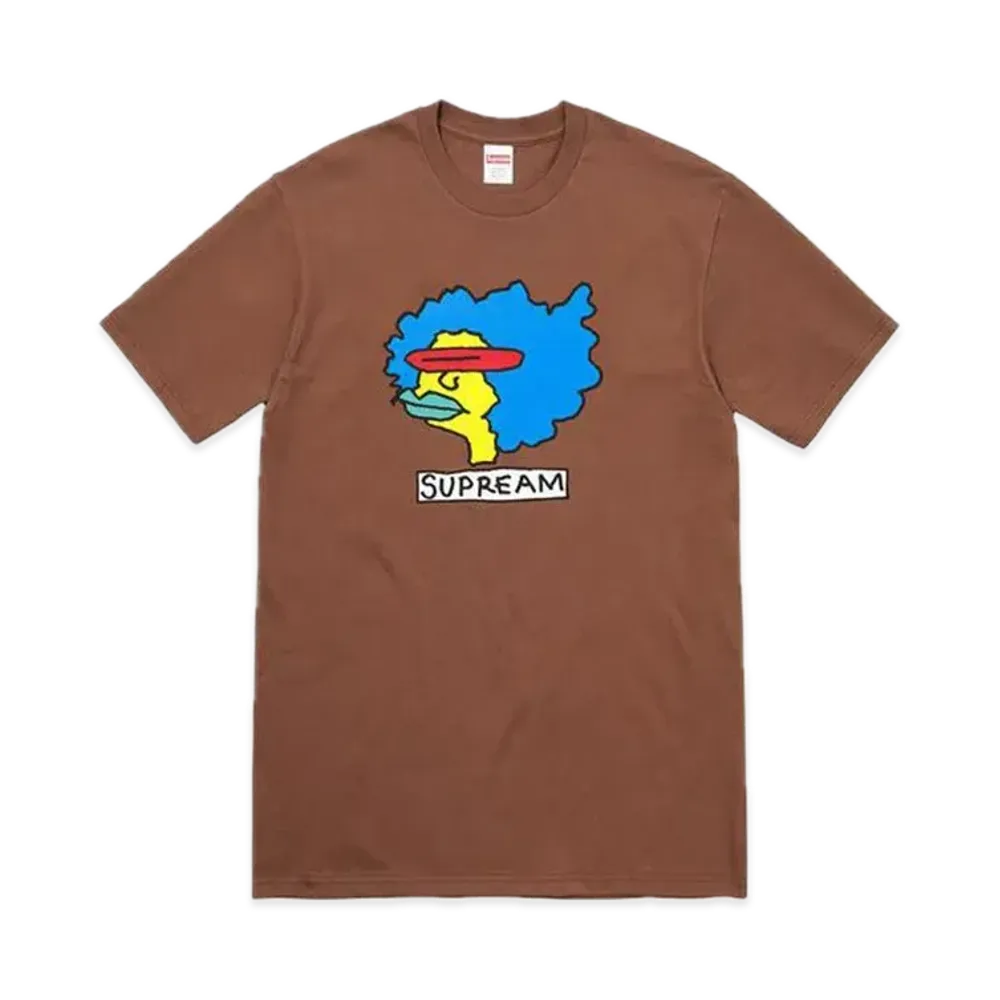 シュプリーム ゴンズ Tシャツ "ブラウン"