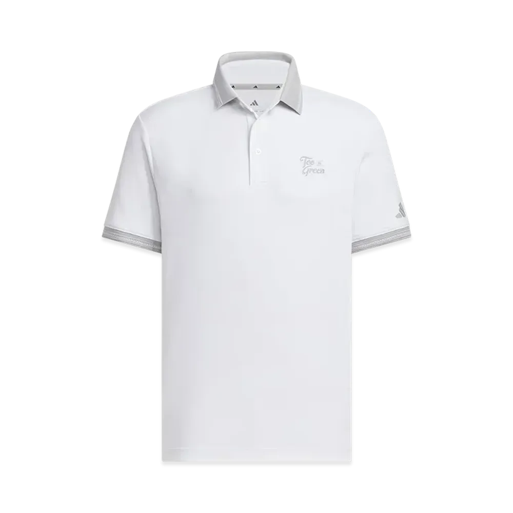 adidas Golf Heat. Rdy Short Sleeve Polo Shirt "White"