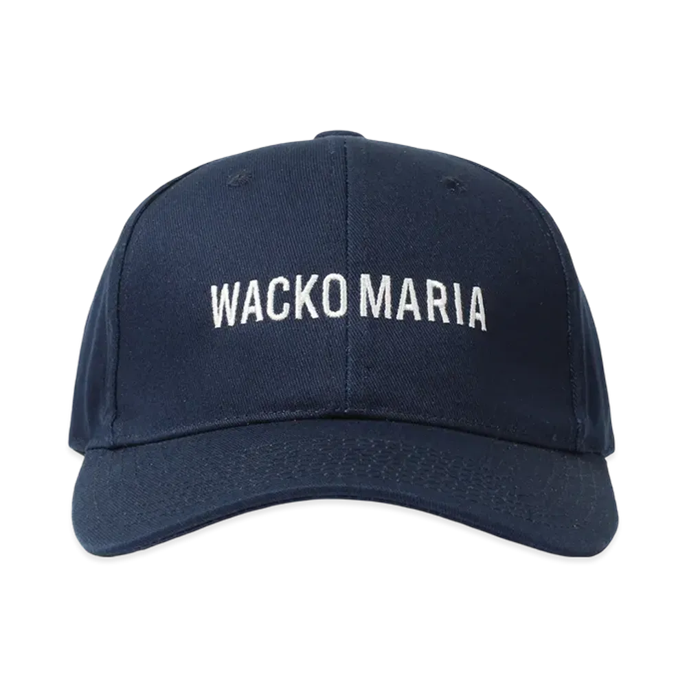 WACKO MARIA 6 Panel Cap "Navy"
