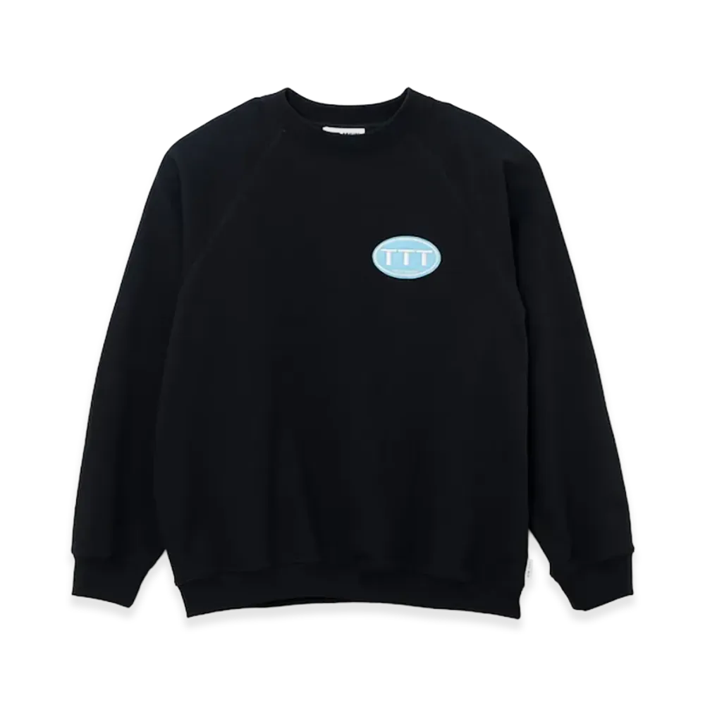 TTTMSW Crew Neck Raglan Sweat "Black"