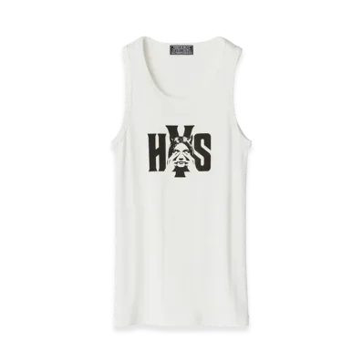 HYSTERIC GLAMOUR Evil Tank Top "White"