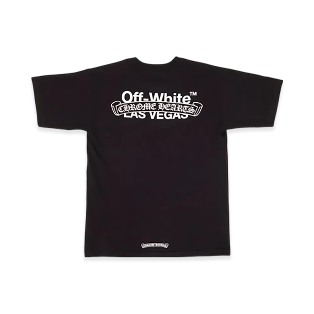 Chrome Hearts x OFF-WHITE T-Shirt Las Vegas "Black"