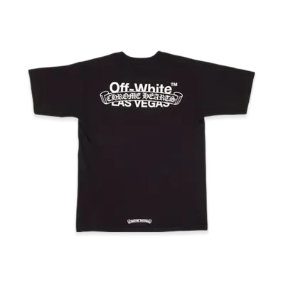 Chrome Hearts x OFF-WHITE T-Shirt Las Vegas "Black"