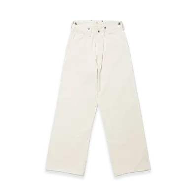 T.T Taiga Takahashi LOT.209 Buckle-Backed Trousers "Ivory"