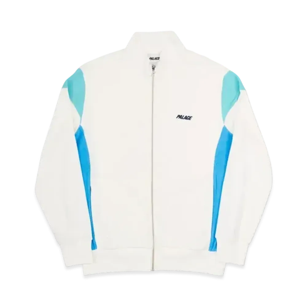 PALACE Panelled Track Top "White"