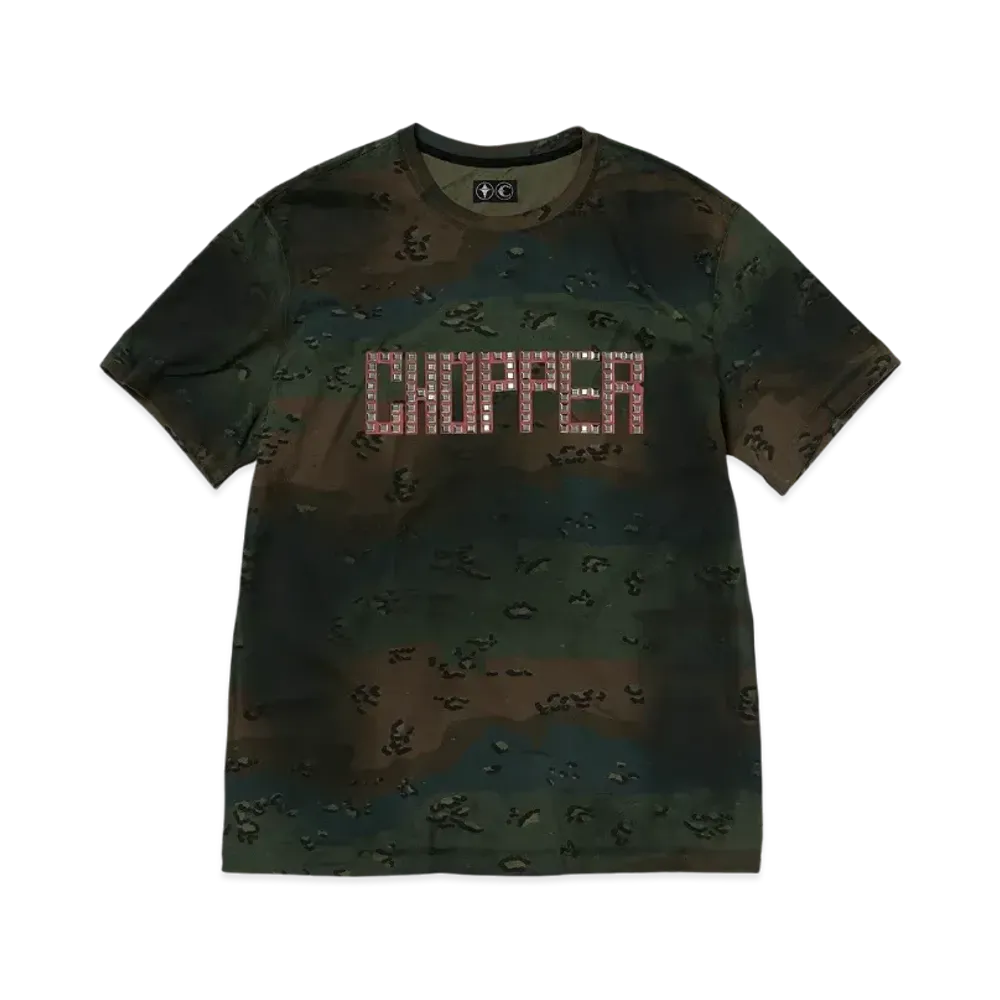 THUG CLUB Camoflage Chopper T-Shirt "Green"