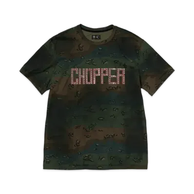 THUG CLUB Camoflage Chopper T-Shirt "Green"