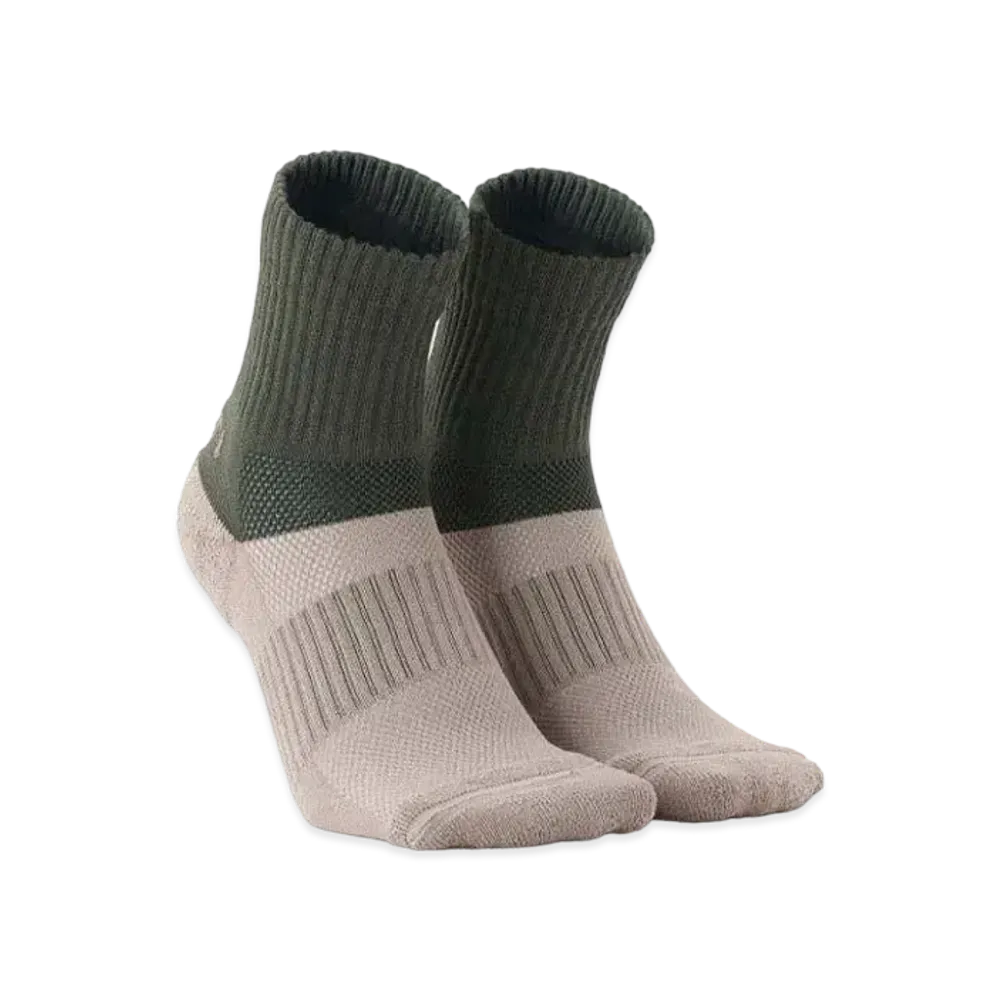 KEEN Wa-Shi Socks Quarter "Green/Beige"