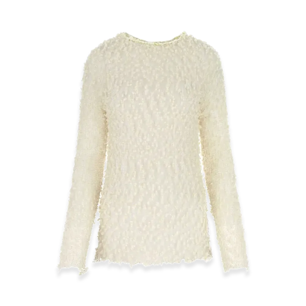 Jil Sander Women's Mesh Top "Ivory"