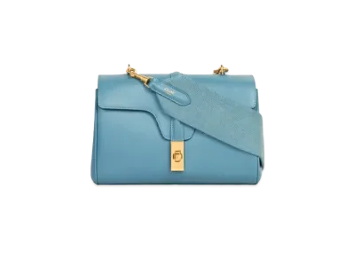 CELINE Teen Soft 16 In Smooth Calfskin "Denim"