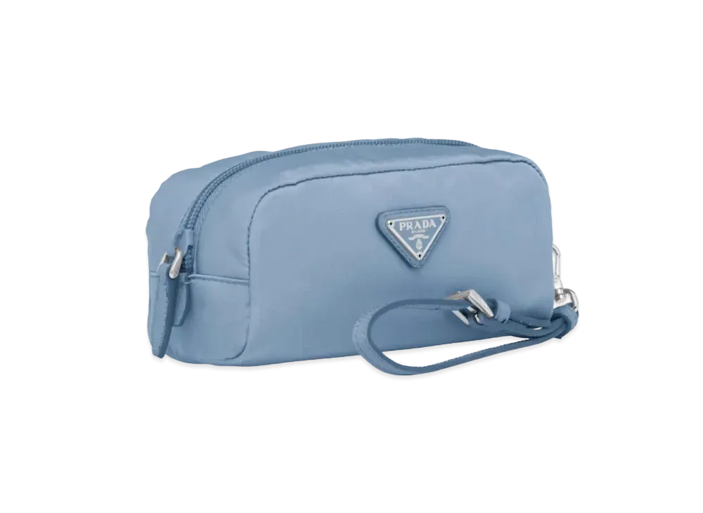 PRADA Re-Nylon Pouch "Light Blue"