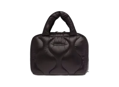 MIU MIU Nylon Handbag "Black"