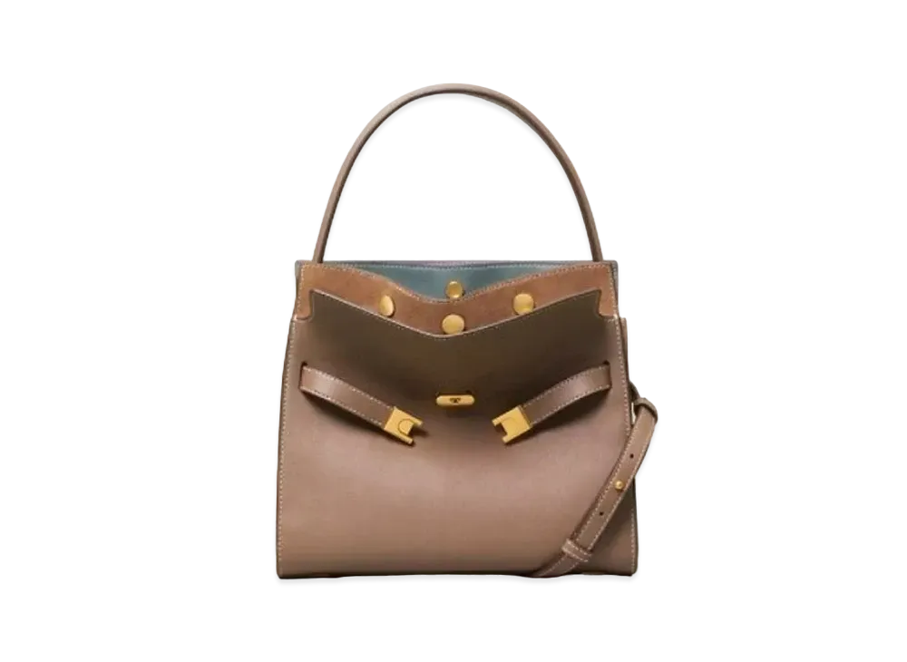 Tory Burch Lee Radziwill Small Double Bag "Clam Shell"