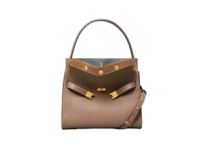 Tory Burch Lee Radziwill Small Double Bag "Clam Shell"