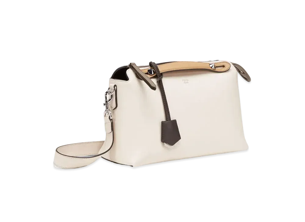 FENDI By The Way Medium Leather Boston Bag "Multicolor"