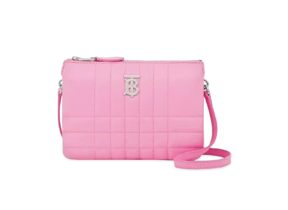 BURBERRY Quilted Lambskin Lola Twin Bag "Primrose Pink"